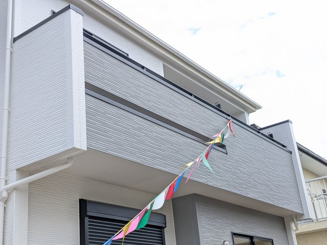 牛久市南5丁目　5期　新築戸建てのバルコニー
