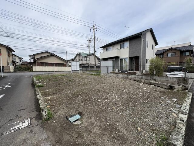 宇都宮市江曽島１丁目　135.70㎡　売地の外観