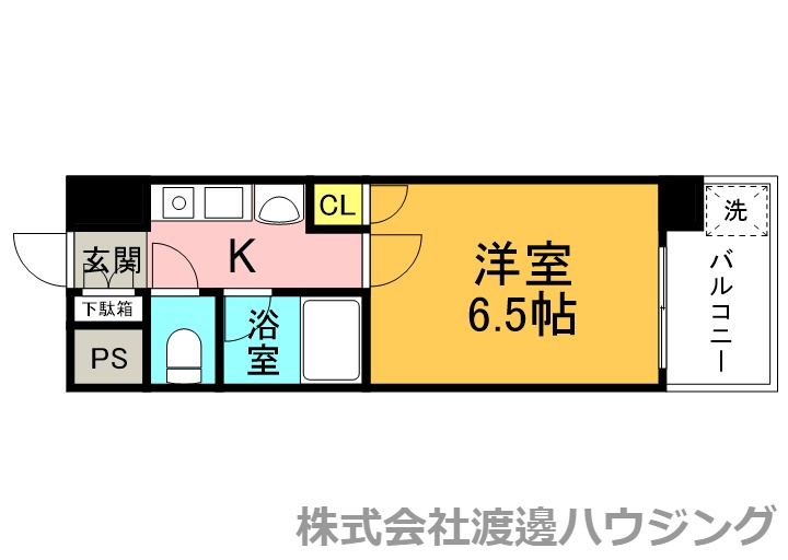 新大阪プライマリーワンの間取り