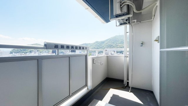 アーバンコート徳島 1st Avenueのバルコニー