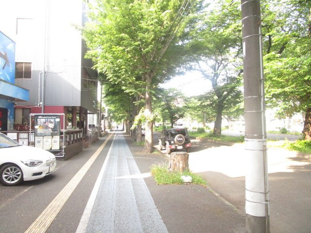 相模原市中央区横山２丁目の倉庫の周辺