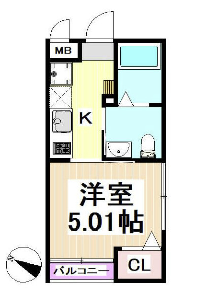 ヒルズ幡ヶ谷の間取り