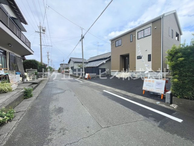 【前面道路含む現地写真】 | 榛原郡吉田町住吉 13期 新築一戸建て | 前面道路含む現地写真です
