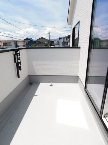 愛西市須依町大正の新築一戸建のバルコニー|◇バルコニー◇　　南面で陽当たり良好なワイドバルコニー♪