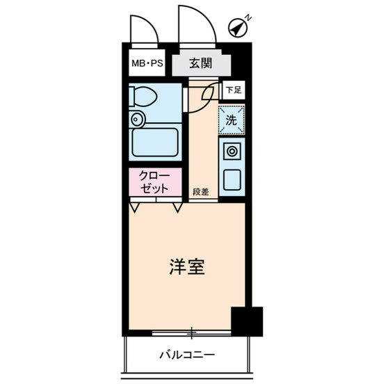 【間取り】 | アムス川崎（旧モナークマンション川崎）