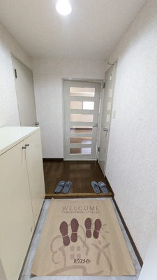 明るい玄関☆