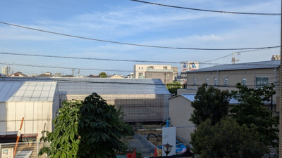 ２階バルコニーからの景色☆