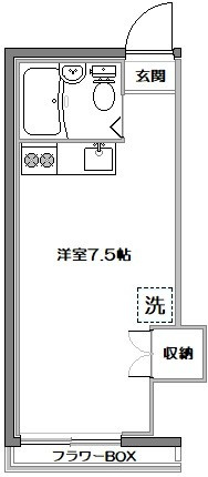 ハイツプランタンの間取り