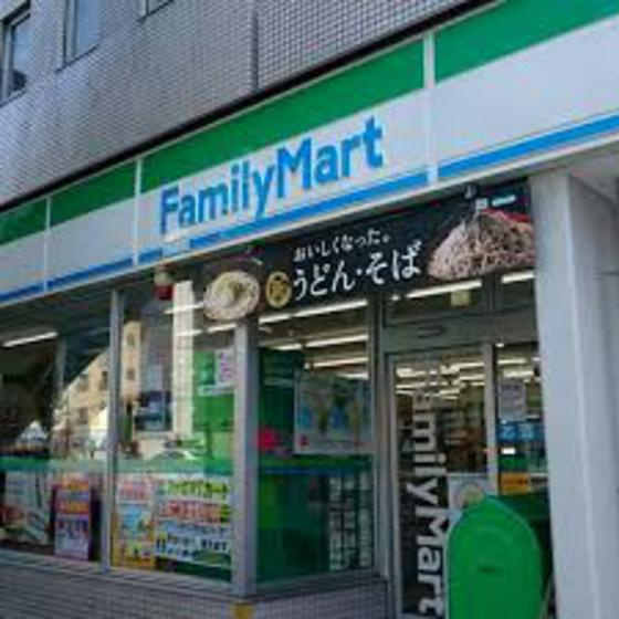 ベルテ中目黒の周辺|コンビニ「ファミリーマート中目黒一丁目店まで500ｍ」ファミリーマート