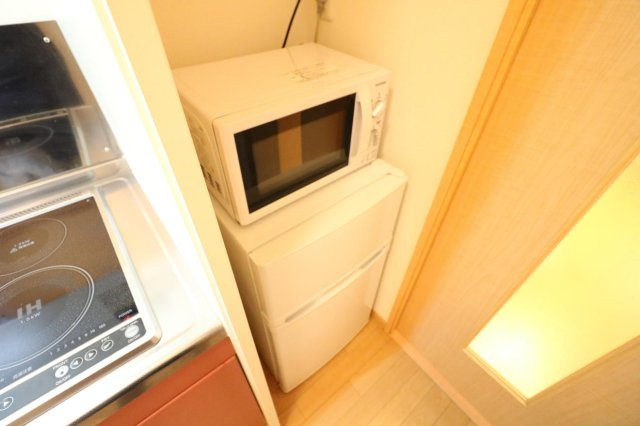 レオパレスアミティエのその他|冷蔵庫・電子レンジ