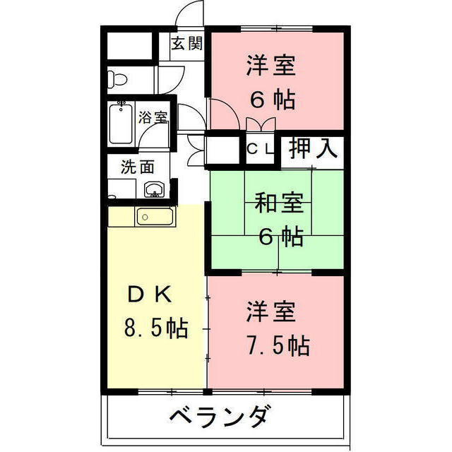 ラ・ミノールの間取り
