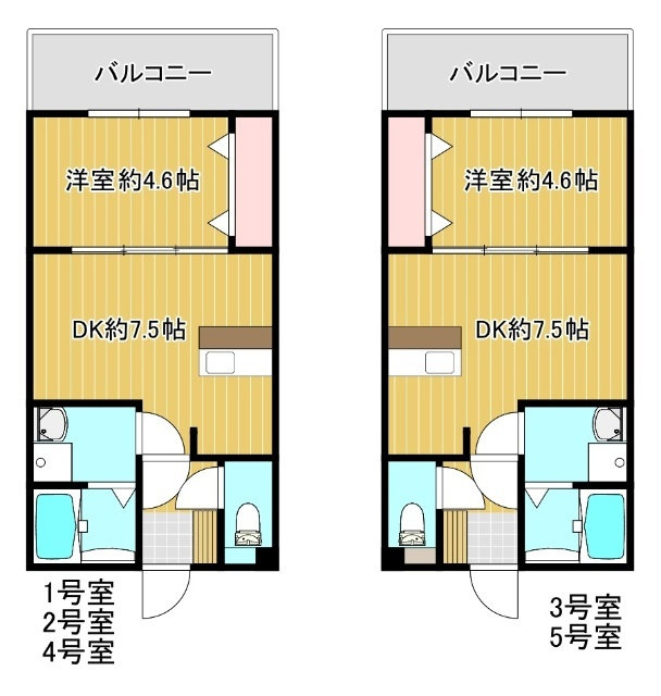 GplusⅠの間取り