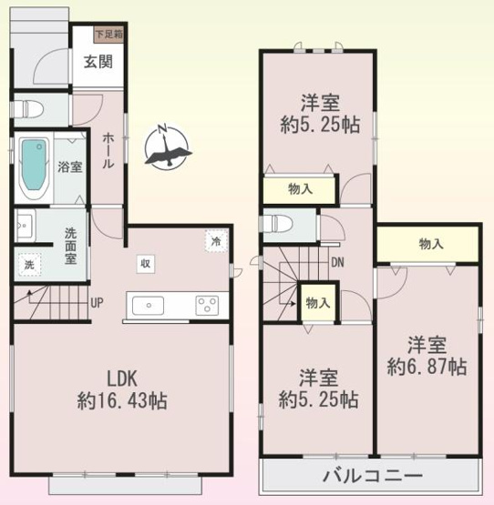 【間取り】 | 専有面積:81.45平米　間取り:3LDK！