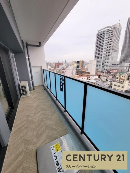 Louis Residence 弁天町のバルコニー|★明るいバルコニー★