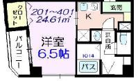 壹番館　濵野の間取り