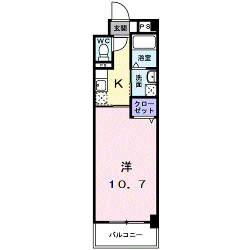 【間取り】 | クラシオン・ルガール　イシカワ