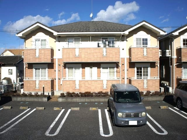【外観】 | デスパシオＢ | オシャレな外観が特徴の賃貸住宅です♪