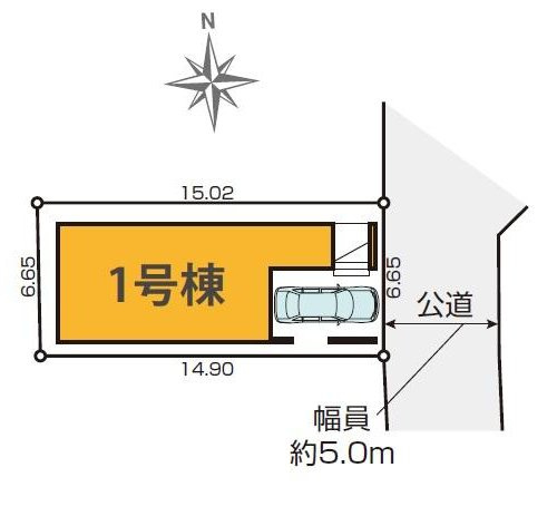 【KEIAI　Grace】御幸町３期の区画図