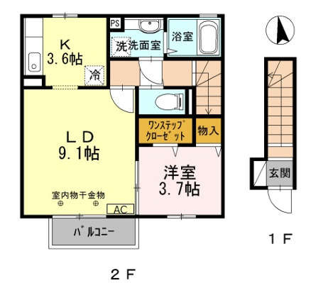 ウィル城北の間取り