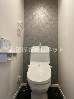 台東区谷中２丁目のアパートのトイレ