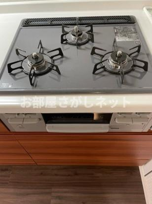 台東区谷中２丁目のアパートのキッチン