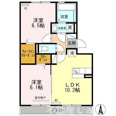 ブリランテの間取り