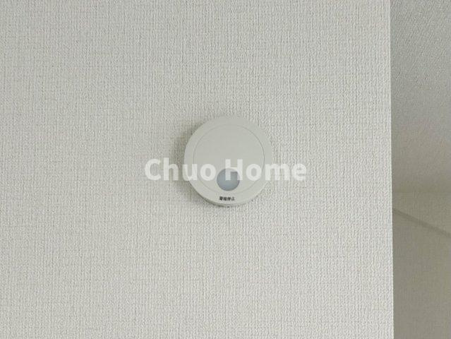 足立区大谷田5丁目新築分譲住宅の防犯設備|火災報知器