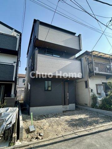足立区大谷田5丁目新築分譲住宅の外観|現況写真