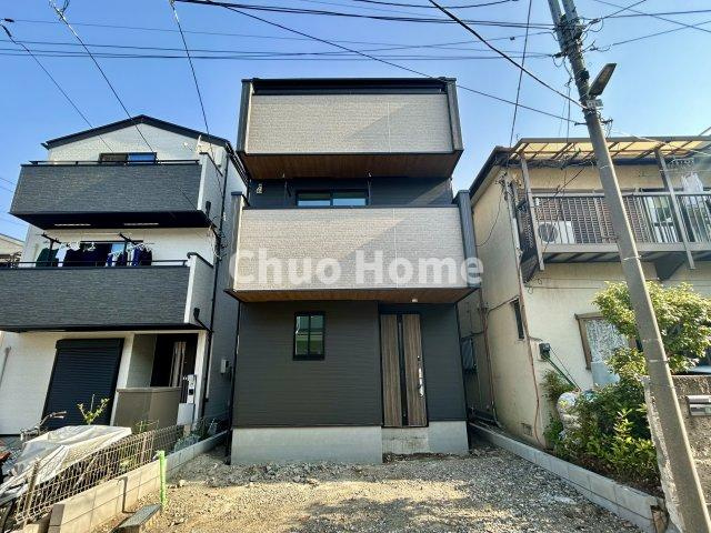 足立区大谷田5丁目新築分譲住宅の外観|現況写真