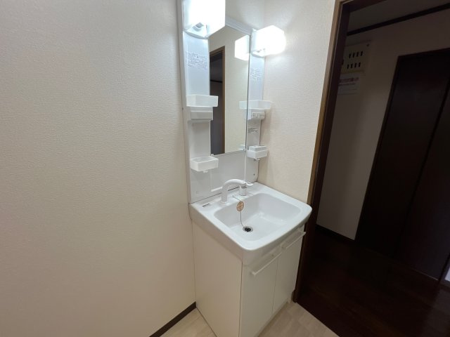 リバーサイド弐番館の独立洗面台