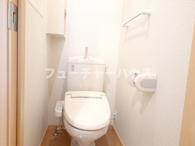 サンハイツのトイレ|トイレもきれいです