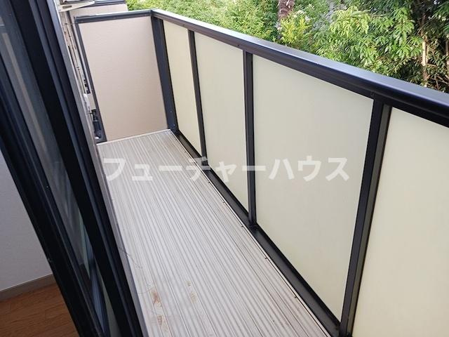 ピュアハイツ川口のバルコニー
