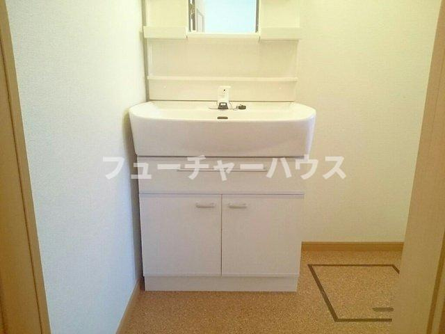パインコーンＢの洗面所|洗面所です