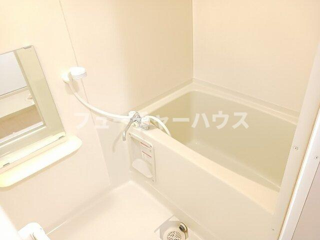 プライムハイツⅡの浴室|日々の疲れを癒すお風呂付です