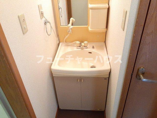 プレミアージュＡの洗面所|広い洗面スペース