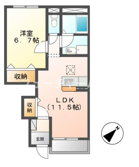 ヴィーヴテソロの間取り