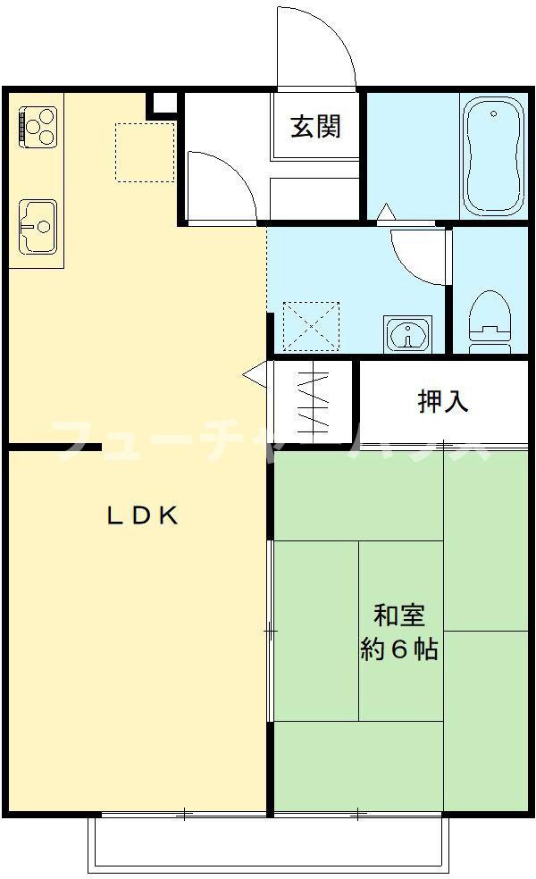 グリーンゾーン　Ｂの間取り