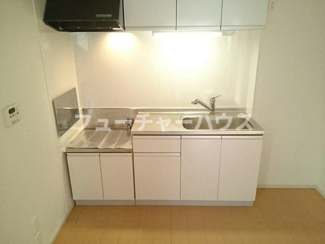 オーシャンヒルⅡのキッチン|お料理しやすいキッチンです