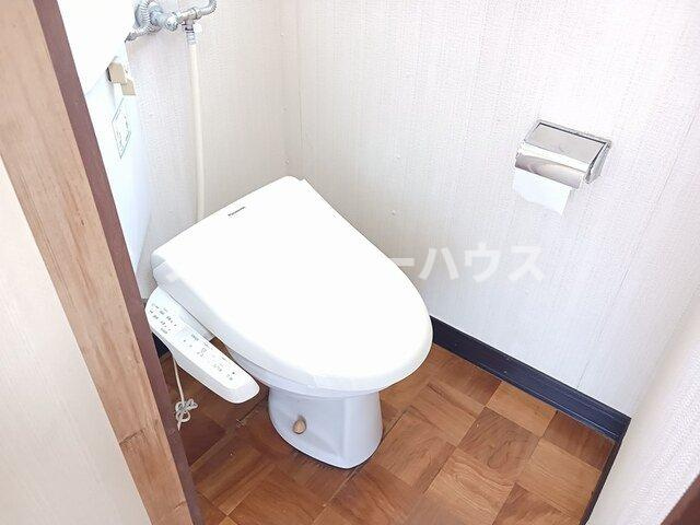 コーポ原の内のトイレ|清潔感のあるトイレです