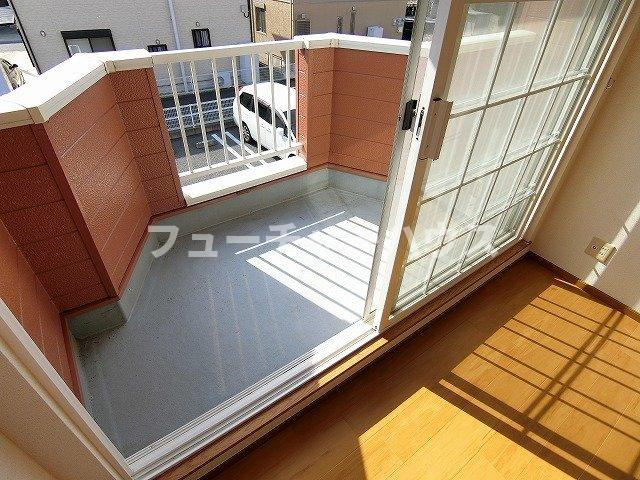 ヴィラフューゲルⅡのバルコニー|広々としたバルコニーです
