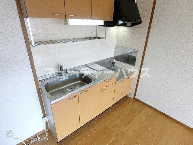 ヴィラフューゲルⅡのキッチン|キッチンです