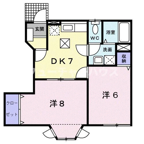 ラッフィナートの間取り