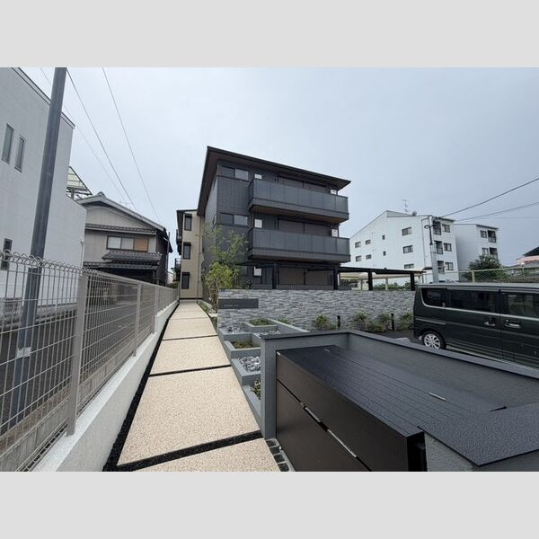 D-ROOM中小阪の外観パース