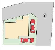 【区画図】 | ふじみ野市苗間　新築一戸建住宅　全1棟　（ふじみ野店） | ※図面を基に作成しております。現況と異なる場合は現況を優先いたします。