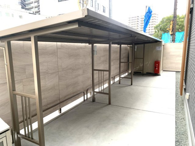 【その他共用部分】 | D-residence西町 | 屋根付き駐輪場