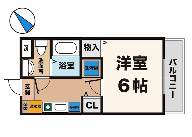リバーサイド樫の木の間取り
