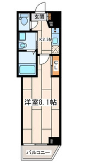 【間取り】 | メゾン青空東戸塚 | バス・トイレ別の間取り！