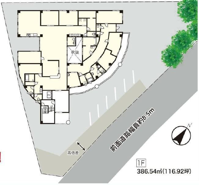 佐野川１棟ビルの間取り