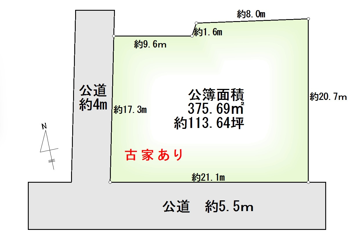 中古戸建　野田市上花輪の土地図|お隣の土地も販売中です。合わせて購入すれば広々とした駐車場が確保できます。