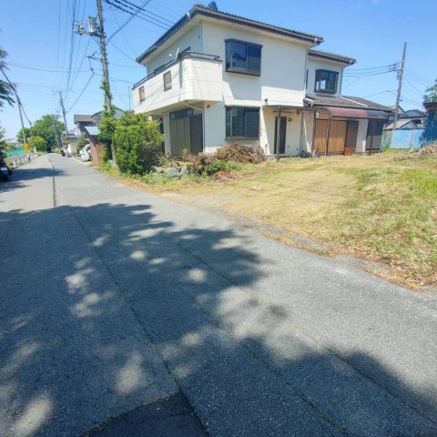 中古戸建　野田市上花輪の前面道路含む現地写真